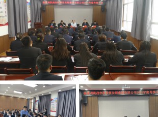 公海彩船6600召开2021年度向导班子和向导 干部审核大会